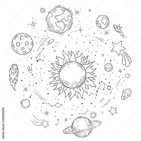 Celestial Coloring Pages