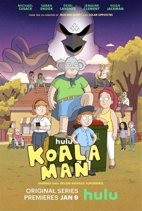 Official Trailer Released for the Hulu Original Animated Series Koala Man