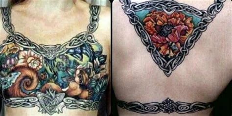 http://tattoo-ideas.us #Front ; Back tattoo after double mastectomy Hope Tattoo, Scar Tattoo ...