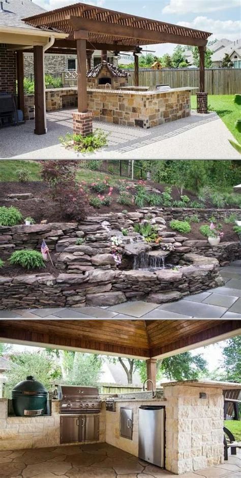 Stone Masonry | Build outdoor kitchen, Brick patios, Patio design