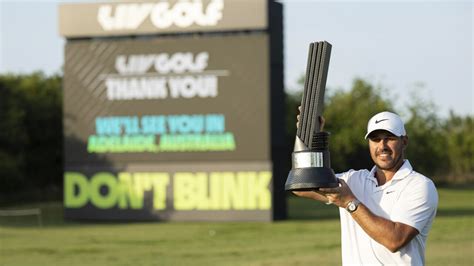 Brooks Koepka wins LIV event in Orlando ahead of Masters