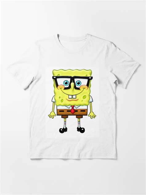 "Spongebob Nerd" T-shirt for Sale by ewokesot | Redbubble | spongebob t-shirts - squareppant t ...