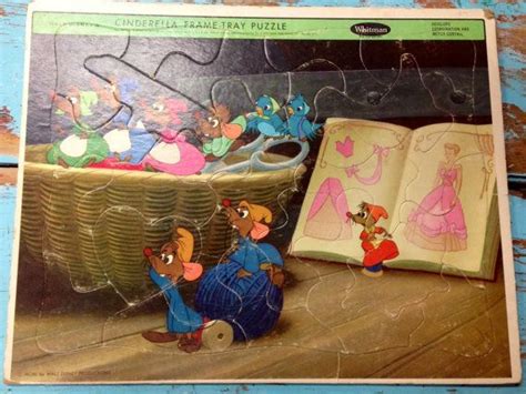 Vintage Disney Puzzle Cinderella 1950 | Etsy | Disney puzzles, Vintage ...