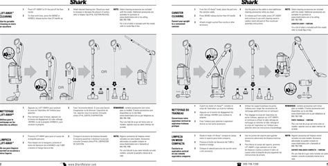 Shark Rotator Professional Lift Away Nv501 Users Manual