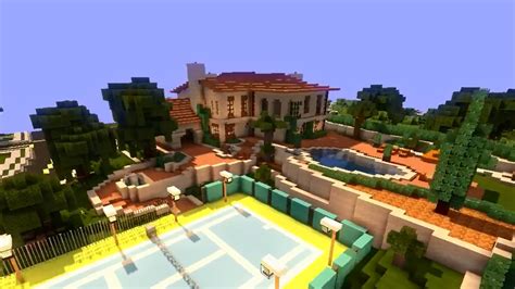 Michael’s house in GTA V recreated in Minecraft (video) - Softonic