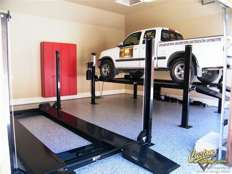 4 Post Garage Car Lift — Schmidt Gallery Design