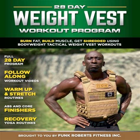 28 Day Weight Vest Workout Program – Funk Supplement Shop