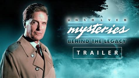 Behind the Legacy: Trailer released for Unsolved Mysteries documentary