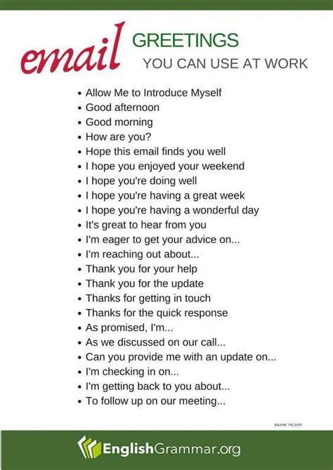 The Best Email Phrases You Can Use at Work | ️ ️ ️ ITTT