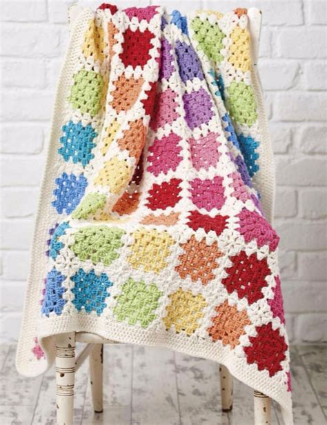 granny square baby blanket crochet pattern Archives ⋆ Crochet Kingdom ...