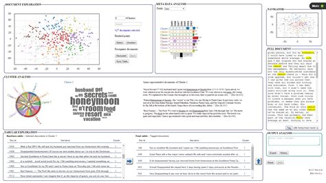 Visual Analytics on Semi-structured Data | Visual Text Analytics