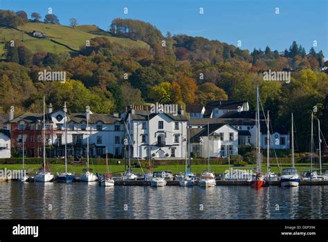 The Low Wood Hotel, on the shore of Lake Windermere, Lake District Stock Photo: 52116671 - Alamy