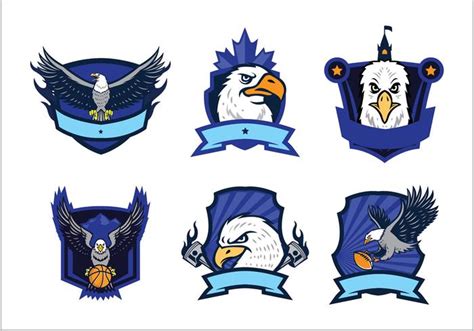 Free Eagles Logo Vector Set 147191 Vector Art at Vecteezy