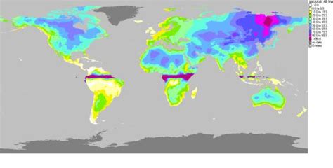 What is the *most* continental climate in the world? (hot, warm, average) - Weather -Temperature ...