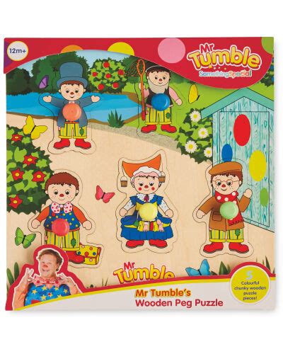 Mr Tumble Wooden Puzzle - ALDI UK