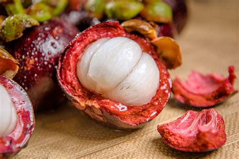 Superfruit Mangosteen or Queen Fruit (Garcinia Mangostana) - Hidden Place for Visit on Java