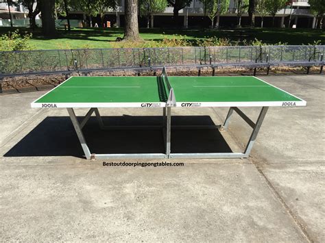 JOOLA City Outdoor Ping Pong Table - Best Outdoor Ping Pong Tables