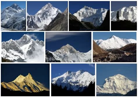 Top 10 Highest Mountains in the World