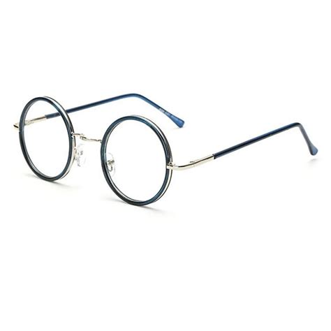 Vintage Kleine Ronde Brilmonturen Glas Bril Retro UNI Optische Eyewear in Vintage Kleine Ronde ...