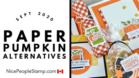 Paper Pumpkin Alternatives: September 2020 | Craft Subscription | Hello ...