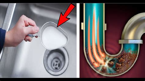 How to Clear a Clogged Kitchen Sink Drain - YouTube