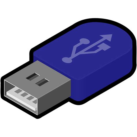 Clipart - pendrive icon