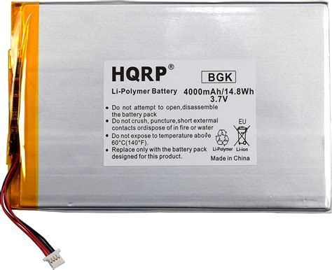 HQRP Battery fits RCA Galileo Pro 11.5" RCT6513W87 Tablet PT3090135 3 ...