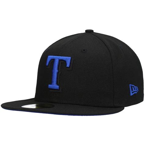 New Era Texas Rangers Black World Series 2011 World Series Patch Royal