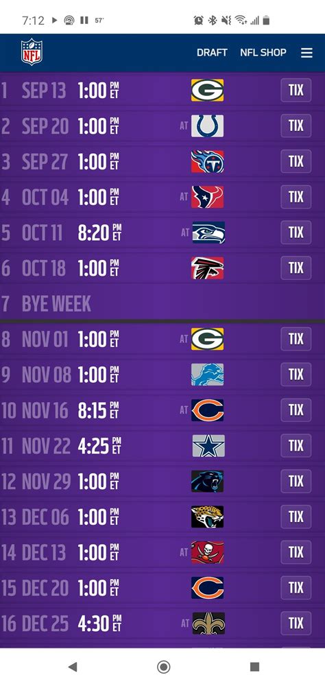 2020 NFL Schedule is out!