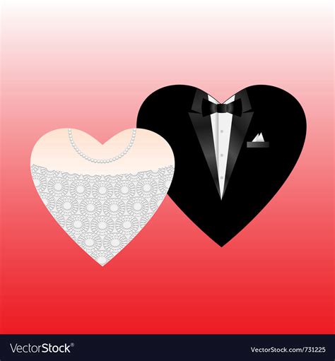 Wedding hearts Royalty Free Vector Image - VectorStock