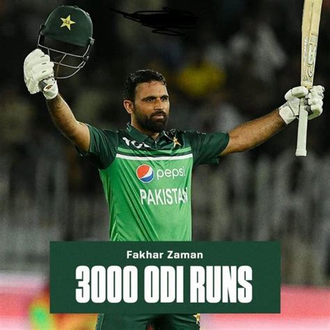 Pakistani player Fakhar Zaman makes historic record in ODI cricket