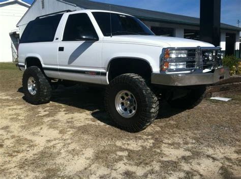 Purchase used 1993 chevy blazer k1500 tahoe 2dr. lifted and ...