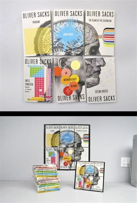 Oliver Sacks Series from Vintage Books | Book design, Book cover design ...