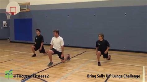 Bring Sally Up Lunge Challenge - YouTube