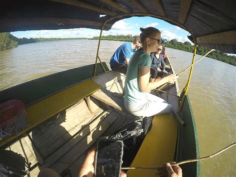 Amazon River piranha fishing on the Yavari River between Peru and Brazil