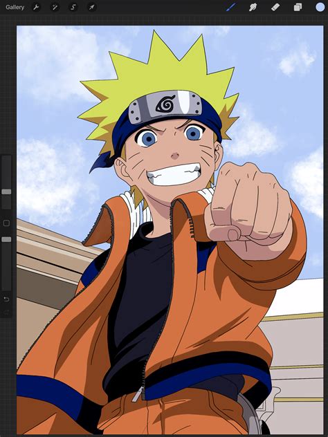 Naruto Uzumaki “Believe it!!” | Naruto cute, Kid naruto, Naruto painting