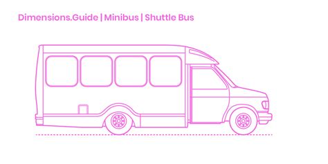 Minibuses | Shuttle Buses Dimensions & Drawings | Dimensions.Guide