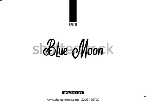 Cursive Handwritten Alphabetical Typography Text Blue Stock Vector ...