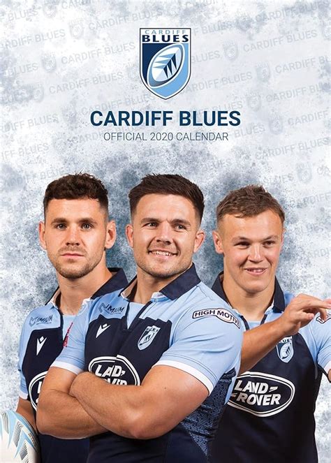 Cardiff Blues Official 2020 A3 Rugby Union Wall Calendar Published by ...