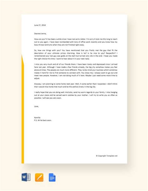 10+ Sample Informal Letters - DOC, PDF