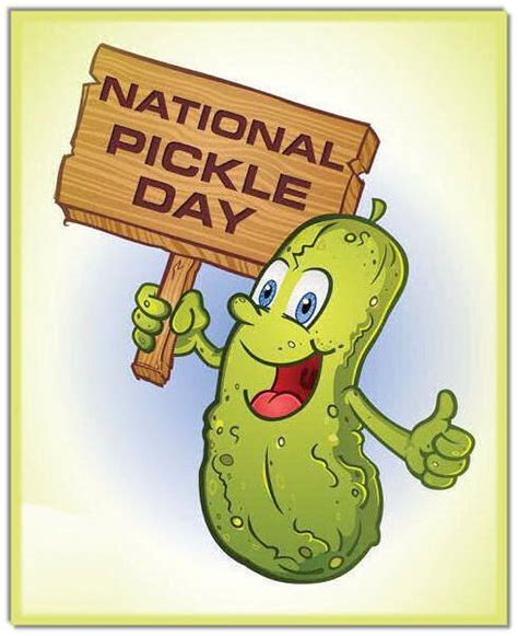 Pin by Sonya Sanders Wimberly on PICKLES | National holiday calendar, Senior citizen activities ...