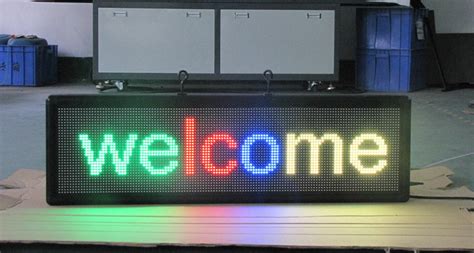 Indoor Full color Programmable Led Signs | Programmable Signs - Every ...