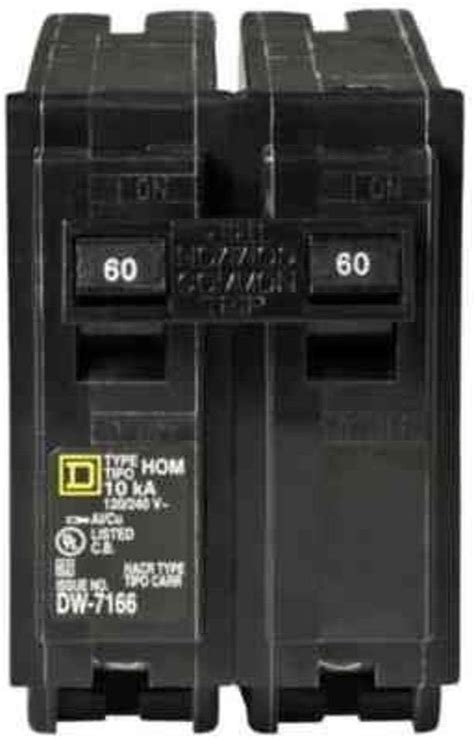 Square D - HOM260CP 60-Amp 2-Pole Plug-On Circuit Breaker - Amazon.com