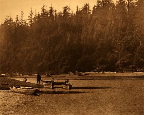 Mouth of Quinault River | Edward Curtis Photos