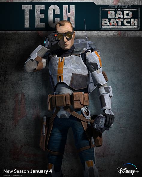 Tech | Star Wars: The Bad Batch | Season 2 | Character poster - Star Wars Photo (44735987) - Fanpop