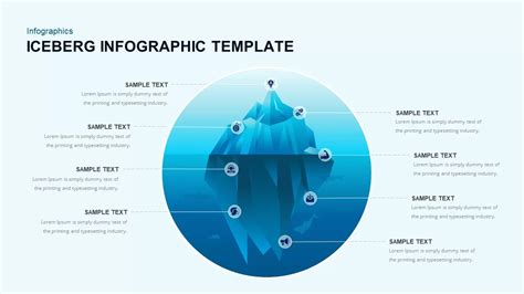 Iceberg Infographic PowerPoint Template | Slidebazaar