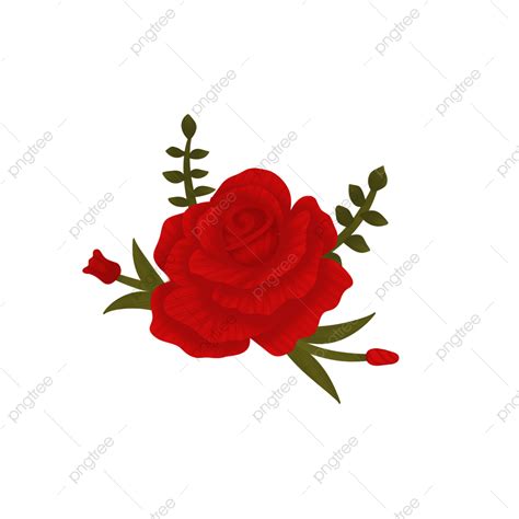 Bunga Mawar, Bunga, Merah, Flower Clipart PNG Transparent Clipart Image and PSD File for Free ...