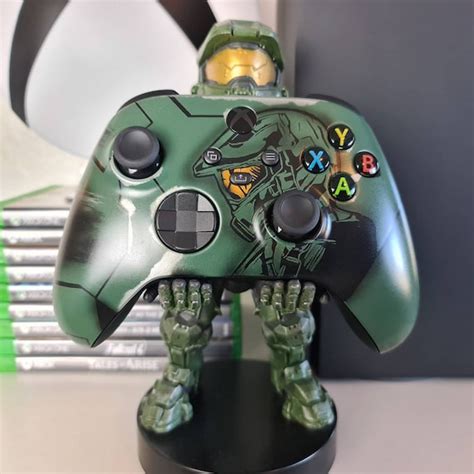 Custom Painted Halo Themed Controller Master Chief for Xbox - Etsy