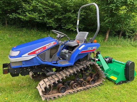 ISEKI TPC15 Compact Track Tractor with New Flail Mower **EXCELLENT CONDITION** | in Gloucester ...