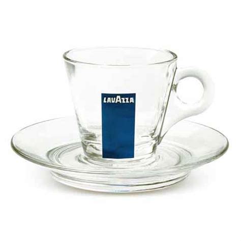 Lavazza Espresso Glass Cups--Set of 12 - Espresso Machine Experts